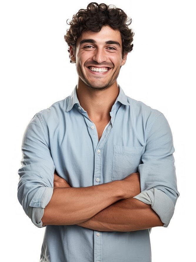 smiling adult smile man.